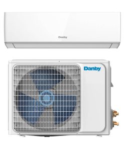 Danby 17,000 BTU Mini-Split AC with Heat Pump in White