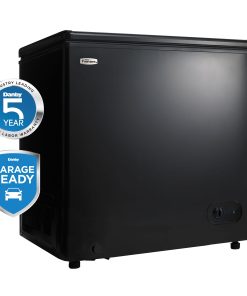 Alternative view of Danby 5.5 cu. ft. Chest Freezer in Black