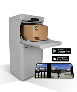 Alternative view of Danby 3.7 cu. ft. Parcel Guard Mailbox in Black