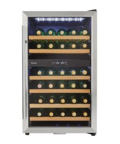 Danby 38 Bottle Free-Standing Wine Cooler in Stainless Steel