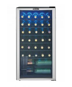 Danby 36 Bottle Free-Standing Wine Cooler in Platinum