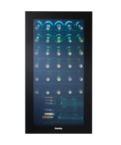Danby 36 Bottle Free-Standing Wine Cooler in Black
