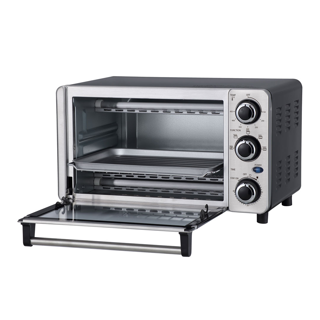 Danby 0.4 cu. ft./12L 4 Slice Countertop Toaster Oven in Stainless Steel - Image 8