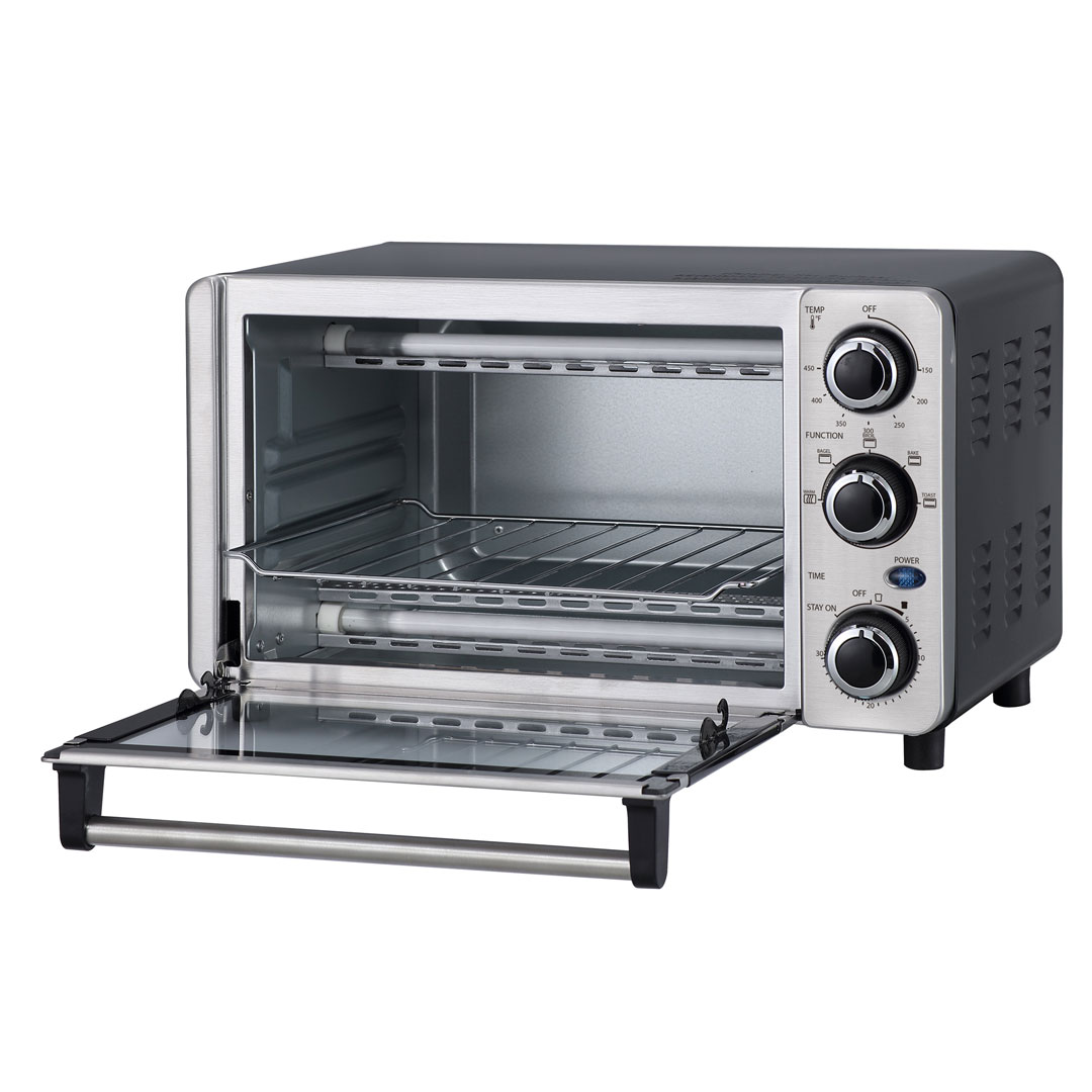 Danby 0.4 cu. ft./12L 4 Slice Countertop Toaster Oven in Stainless Steel - Image 9