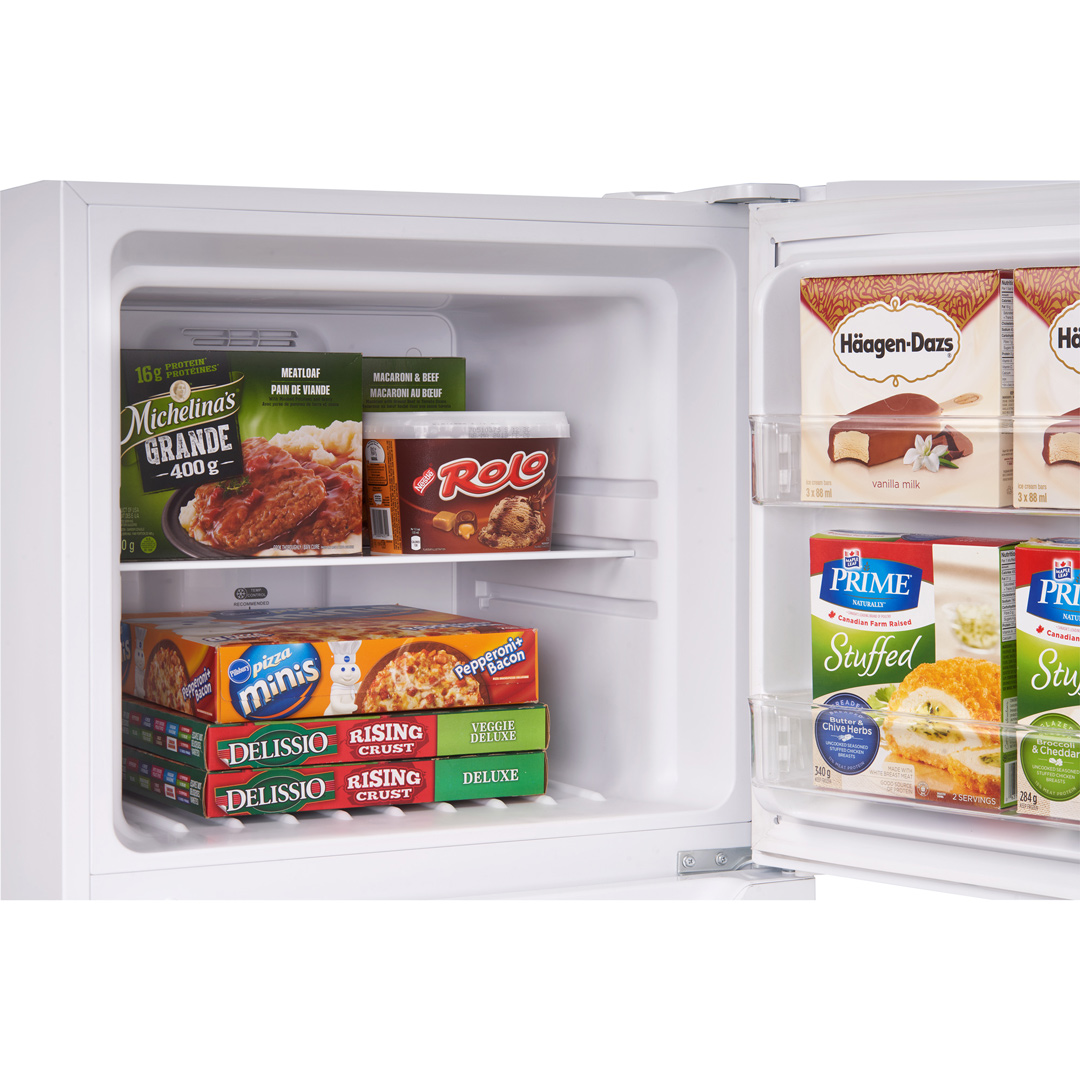 Danby 10.1 cu. ft. Top Mount Apartment Size Fridge in White - Image 11