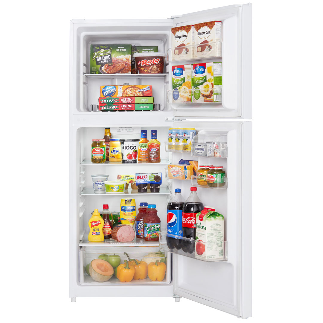 Danby 10.1 cu. ft. Top Mount Apartment Size Fridge in White - Image 8