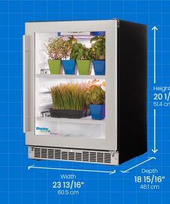 Alternative view of Danby Fresh 5.8 cu. ft. Herb Grower in Stainless Steel