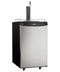 Alternative view of Danby 5.4 cu. ft. Single Tap Keg Cooler in Stainless Steel Look