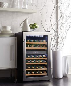 Alternative view of Danby 38 Bottle Free-Standing Wine Cooler in Stainless Steel